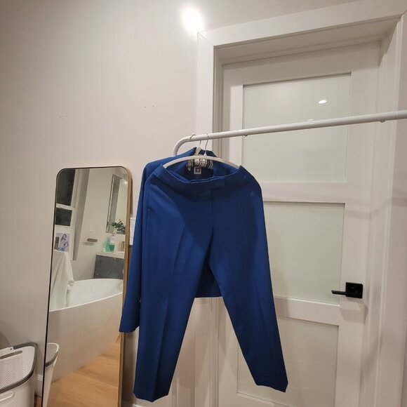 Office fit bule  CAREER JACKET BLAZER WITH Pant, Size 6 - Picture 3 of 3